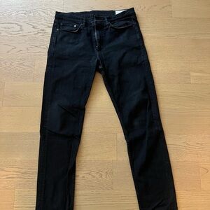 rag & bone Men's Slim Black Jeans